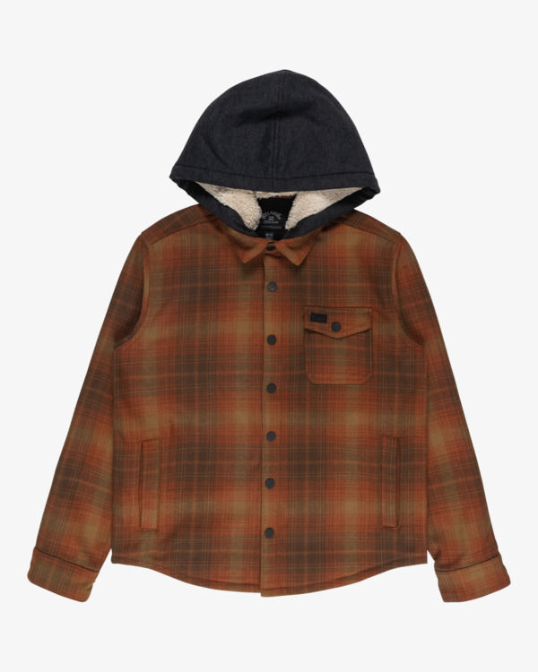 4 Furnace Bonded - Camicia in felpa da Ragazzo 8-16 Brown EBBWT03001 Billabong
