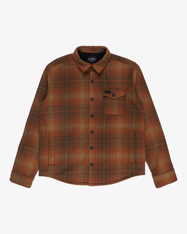 5 Furnace Bonded - Camicia in felpa da Ragazzo 8-16 Brown EBBWT03001 Billabong
