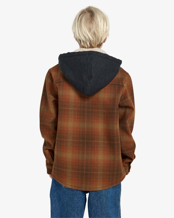 2 Furnace Bonded - Camicia in felpa da Ragazzo 8-16 Brown EBBWT03001 Billabong