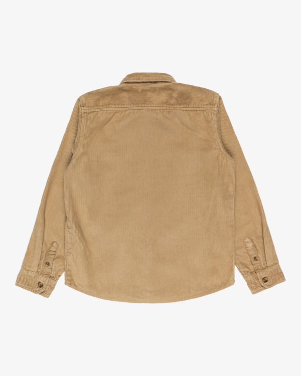 6 Bong Days - Long Sleeve Shirt for Boys 8-16 Beige EBBWT03002 Billabong
