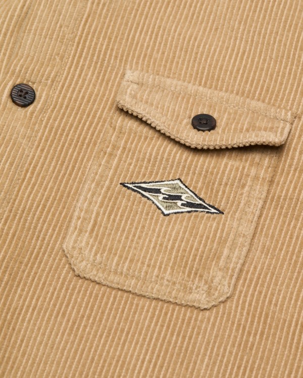 7 Bong Days - Long Sleeve Shirt for Boys 8-16 Beige EBBWT03002 Billabong