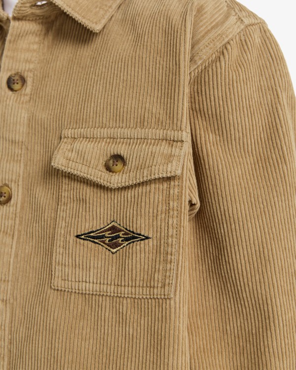 4 Bong Days - Long Sleeve Shirt for Boys 8-16 Beige EBBWT03002 Billabong