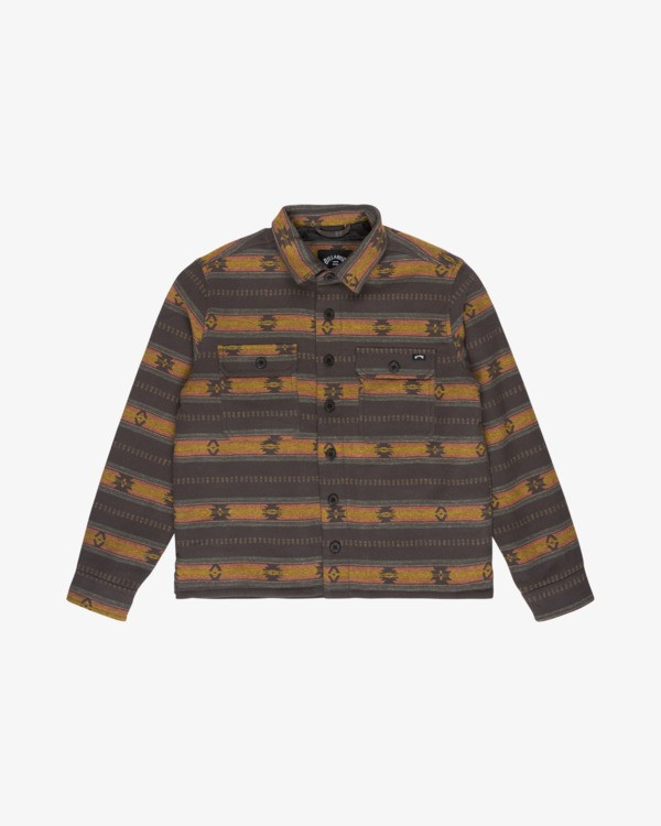 4 Offshore Lined Overshirt Noir EBBWT03005 Billabong
