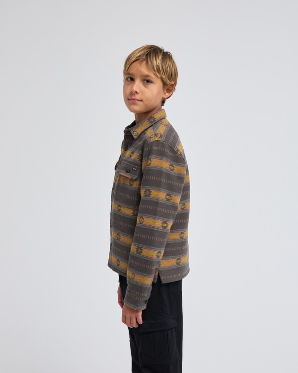 3 Offshore Lined Overshirt Noir EBBWT03005 Billabong