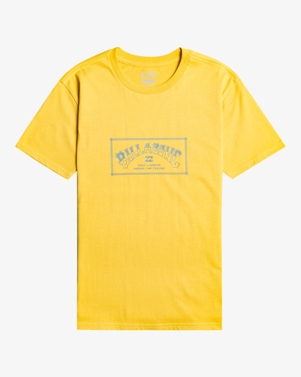 0 Arch - T-Shirt for Boys 8-16 Yellow EBBZT00100 Billabong