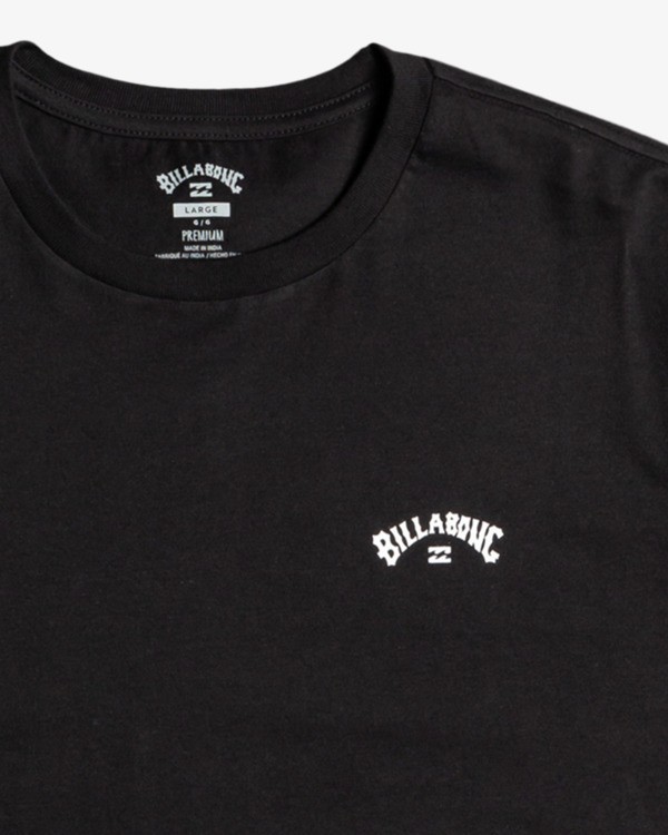 2 Arch Wave - T-Shirt &agrave; manches courtes pour Gar&ccedil;on 8-16 ans Noir EBBZT00101 Billabong