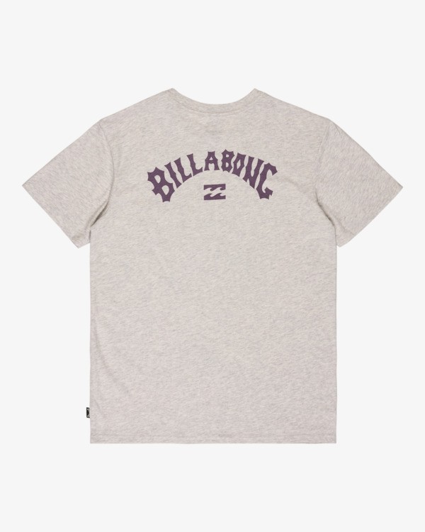 1 Arch Wave - T-Shirt voor Jongens 8-16 Gray EBBZT00101 Billabong