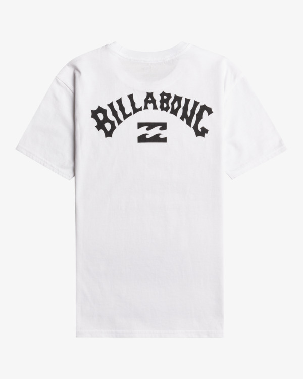 1 Arch Wave - T-Shirt voor Jongens 8-16 White EBBZT00101 Billabong