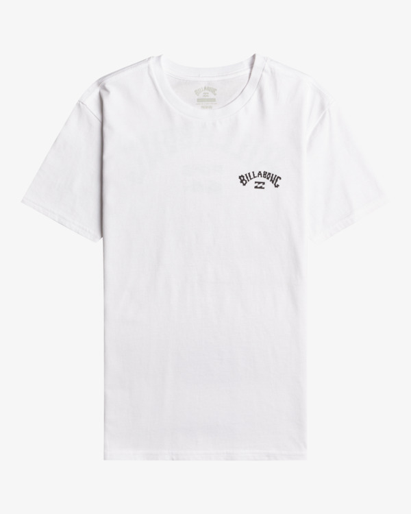 0 Arch Wave - T-Shirt voor Jongens 8-16 White EBBZT00101 Billabong