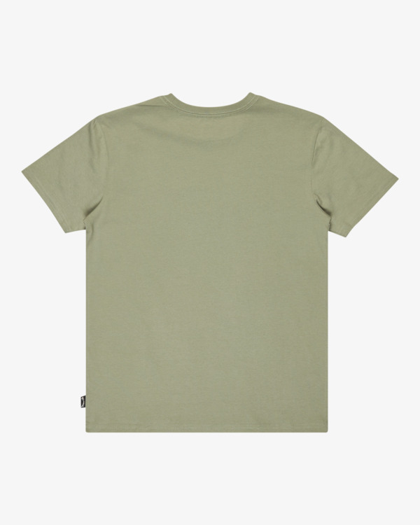 1 Team Wave - T-shirt de manga curta para rapazes 8-16 Verde EBBZT00123 Billabong