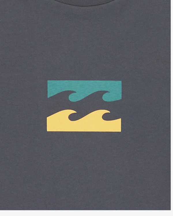 2 Team Wave - T-Shirt f&uuml;r Jungen 8-16 Schwarz EBBZT00123 Billabong