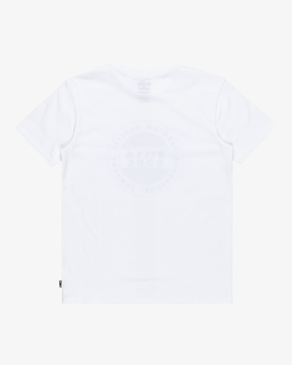 1 Rotor Fill - Short Sleeves T-Shirt for Boys 8 - 16 White EBBZT00147 Billabong