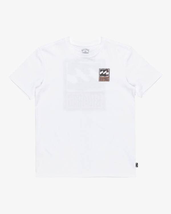 0 Stamp - Short Sleeves T-Shirt for Boys 8 - 16 White EBBZT00149 Billabong