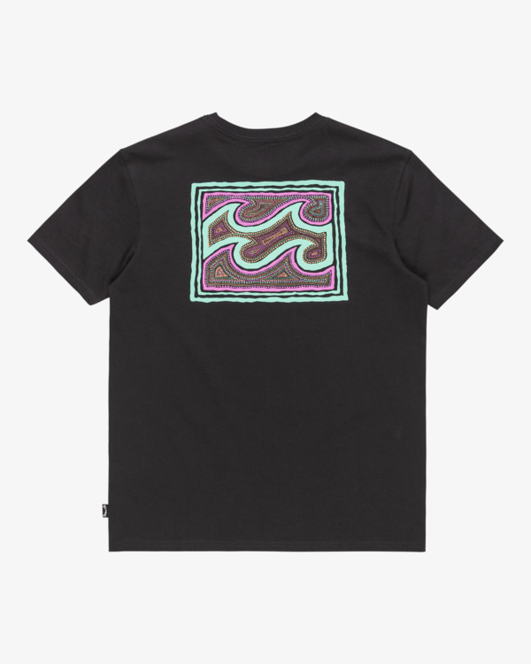 1 Crayon Wave - T-shirt à manches courtes pour Garçon 8-16 Noir EBBZT00151 Billabong