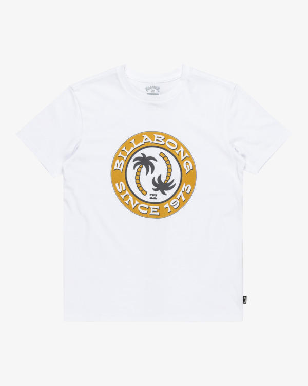 0 Tropical Pets - T-shirt à manches courtes pour Garçon 8-16 Blanc EBBZT00152 Billabong