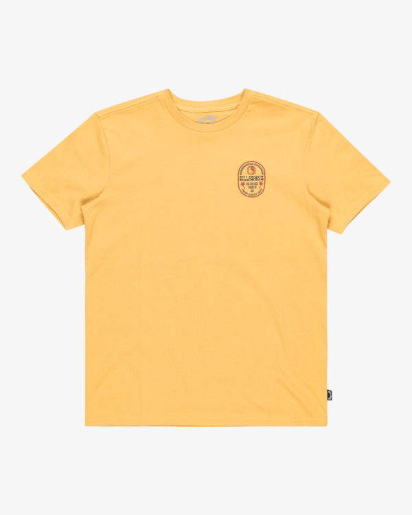 0 Sunshine - Maglietta a maniche corte da Ragazzo 8-16 Yellow EBBZT00153 Billabong