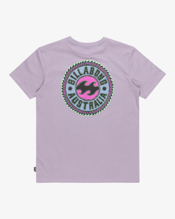 1 Know The Feeling - T-shirt met Korte mouw voor Jongens 8-16 Purple EBBZT00154 Billabong