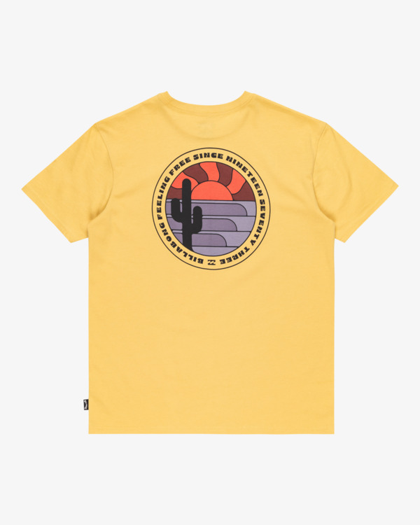 1 Shine Bright - T-shirt à manches courtes pour Garçon 8-16 Jaune EBBZT00159 Billabong