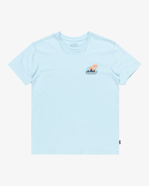 0 Sundown - Short Sleeves T-Shirt for Boys 8 - 16 Blue EBBZT00162 Billabong