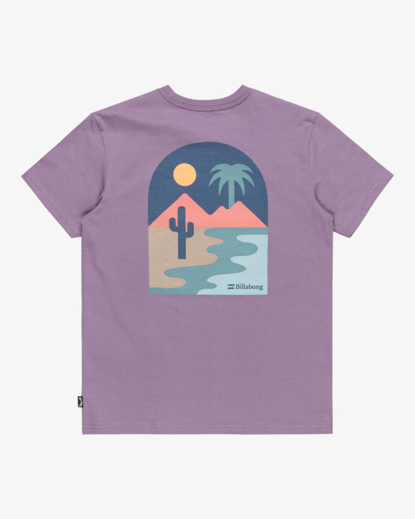 1 Sundown - T-shirt met Korte mouw voor Jongens 8-16 Purple EBBZT00162 Billabong