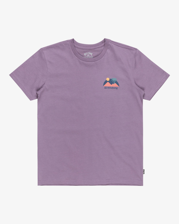 0 Sundown - T-shirt met Korte mouw voor Jongens 8-16 Purple EBBZT00162 Billabong