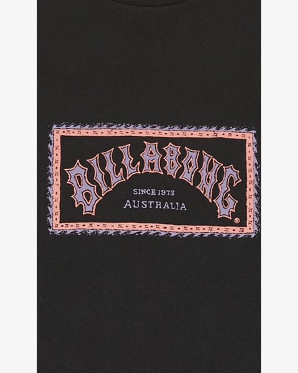 2 Arch Frame - T-Shirt &agrave; manches courtes pour Gar&ccedil;on 8-16 ans Noir EBBZT00175 Billabong