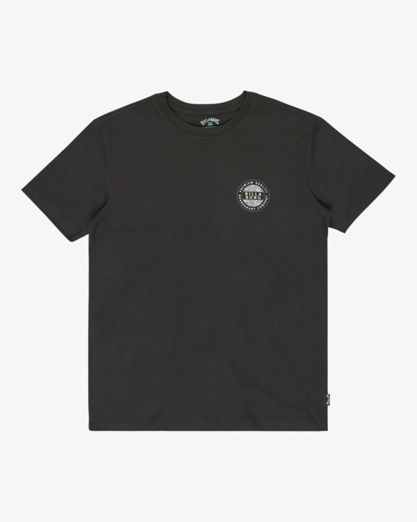 0 Rotor Fill - Short Sleeve T-Shirt for Boys 8-16 Black EBBZT00177 Billabong