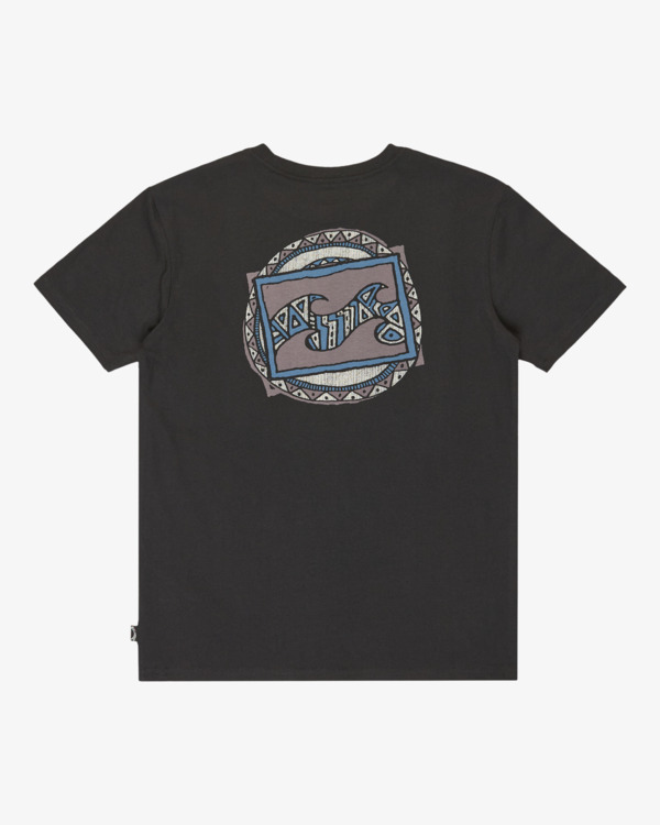 1 Crayon Wave - Camiseta de manga corta para chicos 8-16 Negro EBBZT00178 Billabong