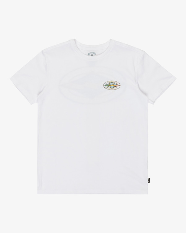 0 Diamond Vision - Short Sleeve T-Shirt for Boys 8-16 White EBBZT00179 Billabong