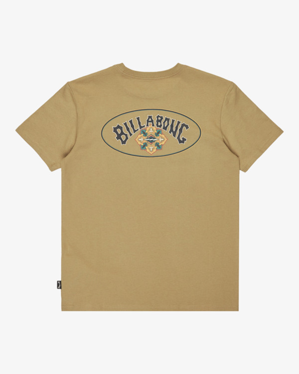 1 Orbit - Camiseta de manga corta para chicos 8-16 Beige EBBZT00180 Billabong