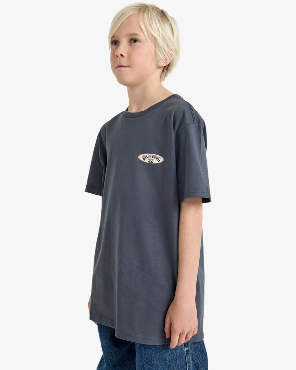 3 Orbit - Short Sleeve T-Shirt for Boys 8-16 Black EBBZT00180 Billabong