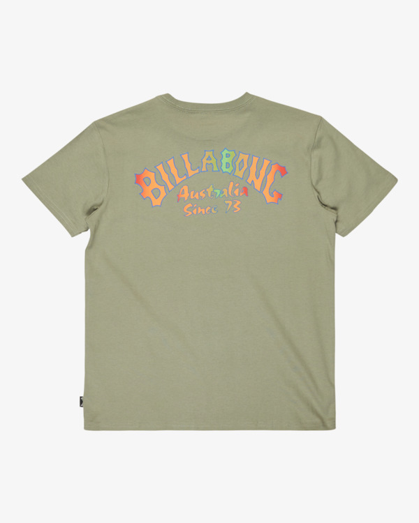 1 Origin - T-Shirt à manches courtes pour Garçon 8-16 ans Vert EBBZT00184 Billabong