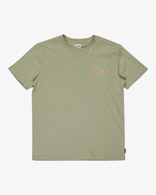 0 Origin - T-Shirt à manches courtes pour Garçon 8-16 ans Vert EBBZT00184 Billabong