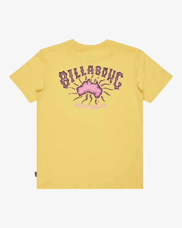 6 Origin - T-Shirt à manches courtes pour Garçon 8-16 ans Jaune EBBZT00184 Billabong