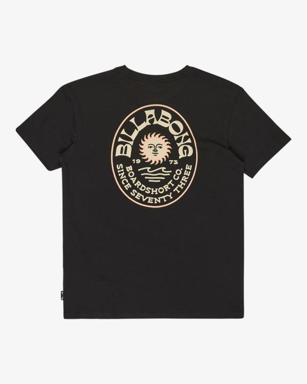 6 Sunny Days - T-Shirt à manches courtes pour Garçon 8-16 ans Noir EBBZT00185 Billabong