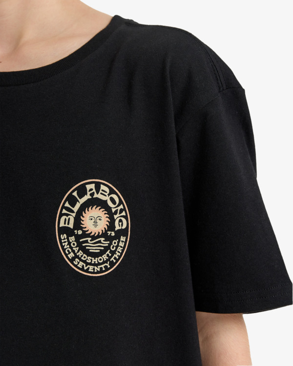 4 Sunny Days - T-Shirt à manches courtes pour Garçon 8-16 ans Noir EBBZT00185 Billabong
