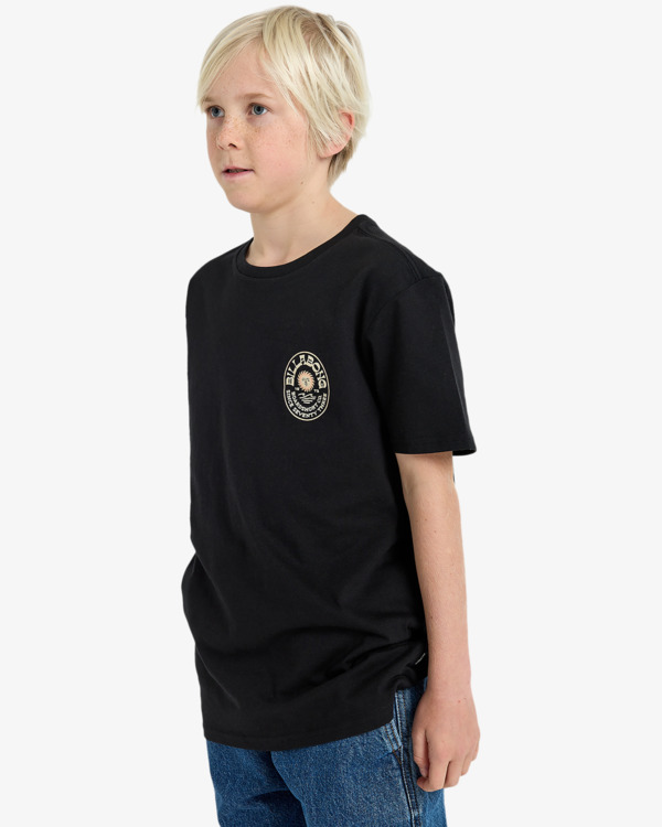 3 Sunny Days - T-Shirt à manches courtes pour Garçon 8-16 ans Noir EBBZT00185 Billabong