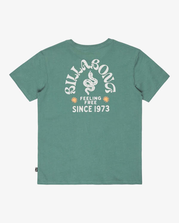 1 Coiled - T-Shirt à manches courtes pour Garçon 8-16 ans Bleu EBBZT00187 Billabong