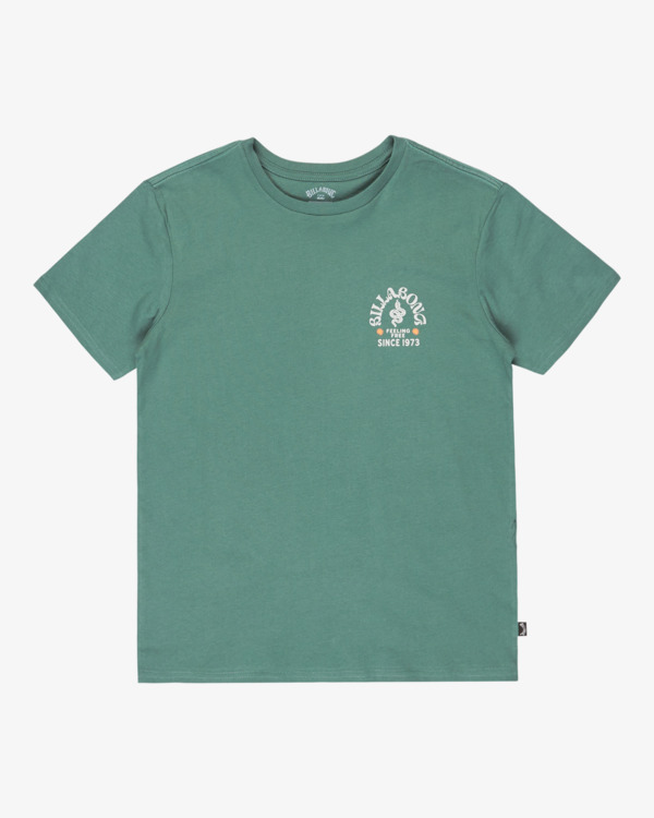 0 Coiled - T-Shirt à manches courtes pour Garçon 8-16 ans Bleu EBBZT00187 Billabong