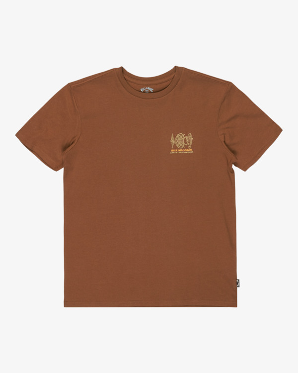 5 Fauna - T-Shirt à manches courtes pour Garçon 8-16 ans Marron EBBZT00190 Billabong