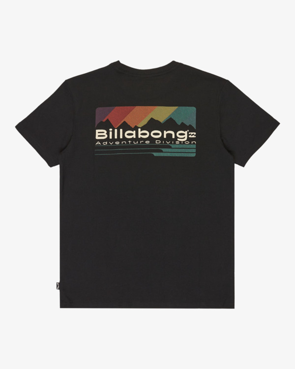 1 Range - Camiseta de manga corta para chicos 8-16 Negro EBBZT00192 Billabong