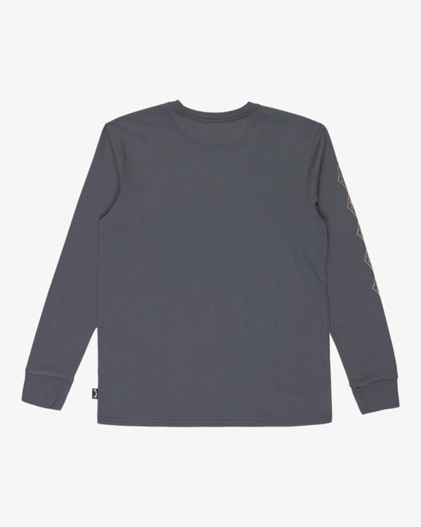 1 Crayon Wave - Camisola de manga comprida para rapazes 8-16 Preto EBBZT00194 Billabong