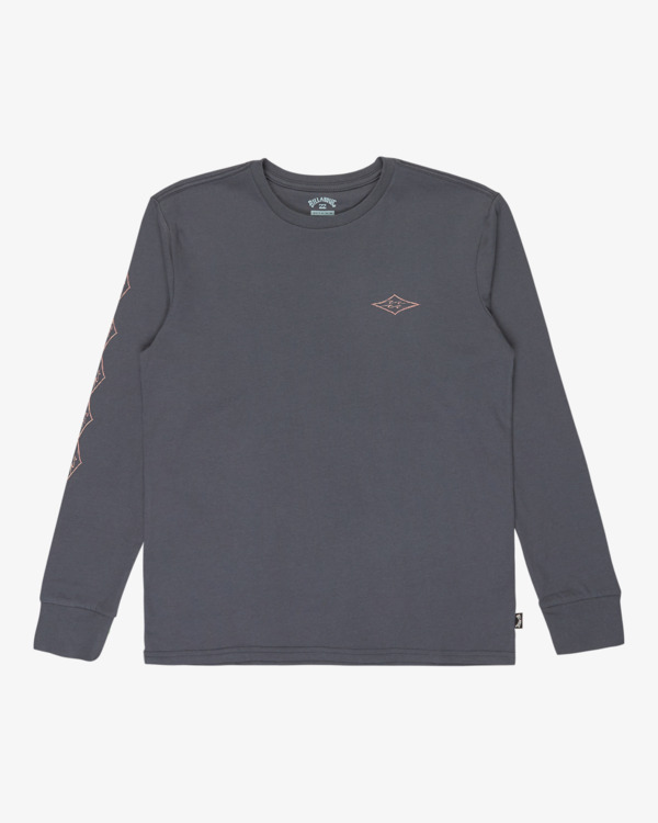 0 Crayon Wave - Camisola de manga comprida para rapazes 8-16 Preto EBBZT00194 Billabong