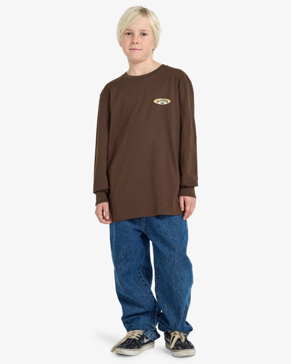 1 Orbit Arch - Longsleeve für Jungen 8-16 Braun EBBZT00195 Billabong