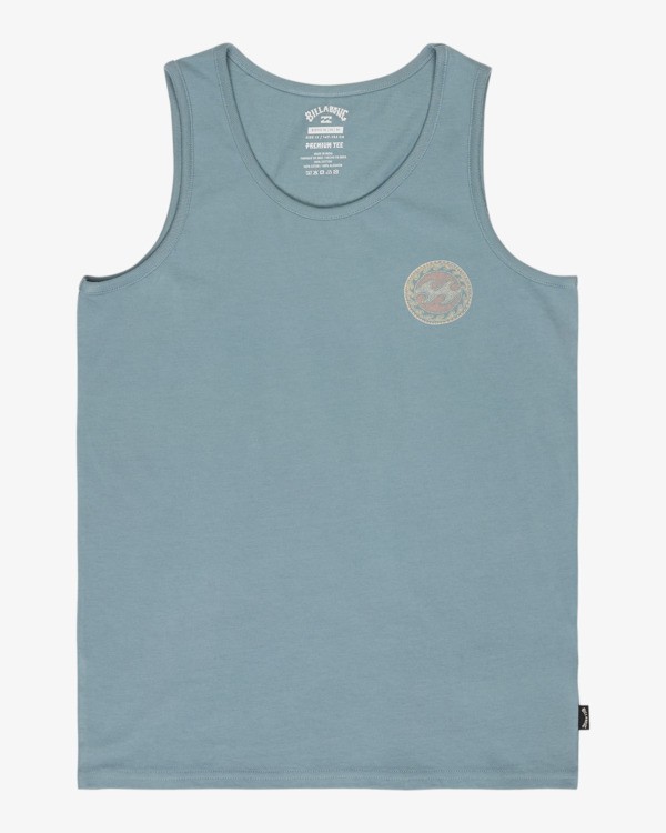 0 Crayon Wave - Tank-Top f&uuml;r Jungen 8-16 Blau EBBZT00215 Billabong