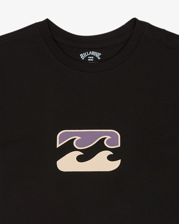 2 Icon Wave - Short Sleeve T-Shirt for Boys 8-16 Black EBBZT00220 Billabong