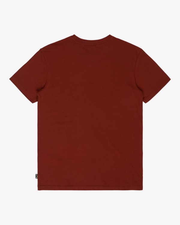 1 Icon Wave - T-shirt met korte mouwen voor Jongens 8-16 Red EBBZT00220 Billabong