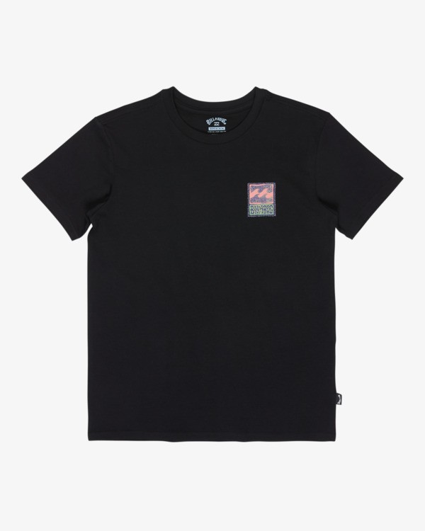 0 Stamp - Short Sleeve T-Shirt for Boys 8-16 Black EBBZT00221 Billabong