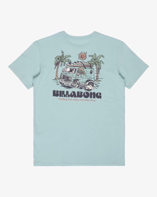 1 Rush To Relax - Short Sleeve T-Shirt for Boys 8-16 Blue EBBZT00231 Billabong