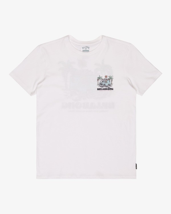 0 Rush To Relax - Short Sleeve T-Shirt for Boys 8-16 White EBBZT00231 Billabong
